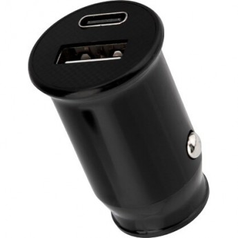 Автозарядка в прикуриватель REXANT АЗУ USB-A+USB-C, 2.4 A черная Автозарядка в прикуриватель REXANT АЗУ USB-A+USB-C, 2.4 A черная