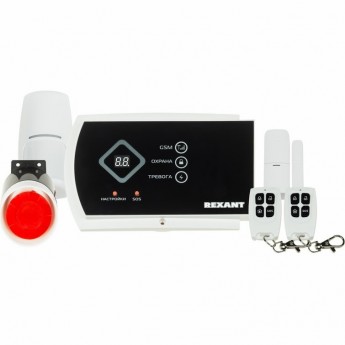 Беспроводная GSM сигнализация REXANT GS-115 Беспроводная GSM сигнализация REXANT GS-115