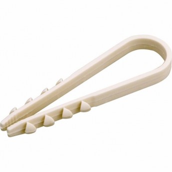 Дюбель-хомут REXANT нейлоновый 19-25 мм белый, 100 шт. Дюбель-хомут REXANT нейлоновый 19-25 мм белый, 100 шт.