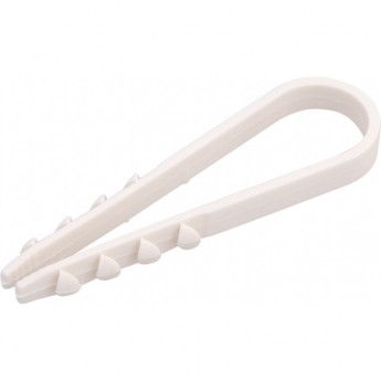 Дюбель-хомут REXANT нейлоновый 5-10 мм, белый (100 шт/уп) Дюбель-хомут REXANT нейлоновый 5-10 мм, белый (100 шт/уп)