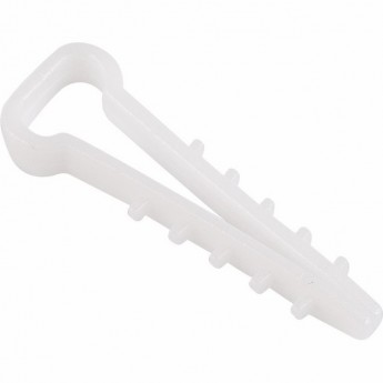 Дюбель-хомут REXANT нейлоновый прямоугольный 6-12 мм белый, 100 шт. Дюбель-хомут REXANT нейлоновый прямоугольный 6-12 мм белый, 100 шт.