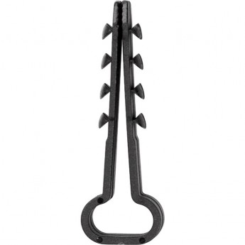 Дюбель-хомут REXANT нейлоновый прямоугольный 6-12 мм, черный (100 шт/уп) Дюбель-хомут REXANT нейлоновый прямоугольный 6-12 мм, черный (100 шт/уп)