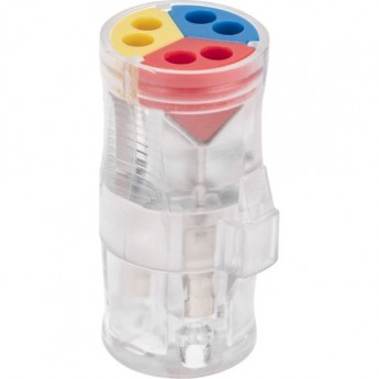 Экспресс-клемма REXANT СМК 2273-2x3R проходная разъемная, 3 полюса, 3х2-проводная, 0,5-2,5мм² (50 шт/уп) Экспресс-клемма REXANT СМК 2273-2x3R проходная разъемная, 3 полюса, 3х2-проводная, 0,5-2,5мм² (50 шт/уп)