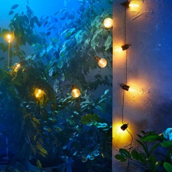 Гирлянда садовая REXANT ЛОНДОН СЭВИЛ, 398 см, 3000К, встроенный аккумулятор, солнечная панель Гирлянда садовая REXANT ЛОНДОН СЭВИЛ, 398 см, 3000К, встроенный аккумулятор, солнечная панель