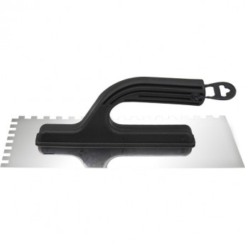 Гладилка нержавеющая REXANT 130х270 мм зуб 6х6 мм Гладилка нержавеющая REXANT 130х270 мм зуб 6х6 мм