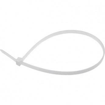 Хомут-стяжка нейлоновая REXANT с тройным замком 200x3,6мм, белая (100 шт/уп) Хомут-стяжка нейлоновая REXANT с тройным замком 200x3,6мм, белая (100 шт/уп)