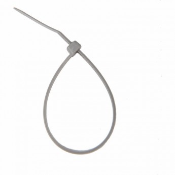 Хомут-стяжка REXANT кабельная нейлоновая 100x2.5мм серая, 100 шт. Хомут-стяжка REXANT кабельная нейлоновая 100x2.5мм серая, 100 шт.