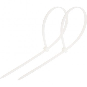 Хомут-стяжка REXANT кабельная нейлоновая 500x7.6мм белая, 100 шт. Хомут-стяжка REXANT кабельная нейлоновая 500x7.6мм белая, 100 шт.