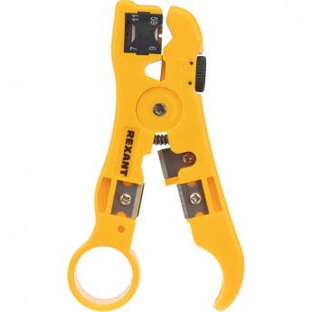 Инструмент для зачистки и обрезки кабелей REXANT HT-302 RG-58, RG-59, RG-6, RG-11 Инструмент для зачистки и обрезки кабелей REXANT HT-302 RG-58, RG-59, RG-6, RG-11