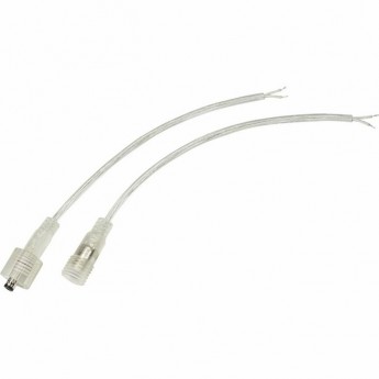 Кабель REXANT 2pin соединительный герметичный 2х0.35 мм² прозрачный Кабель REXANT 2pin соединительный герметичный 2х0.35 мм² прозрачный