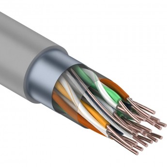 Кабель витая пара F/UTP REXANT внутренний серый Кабель витая пара F/UTP REXANT внутренний серый