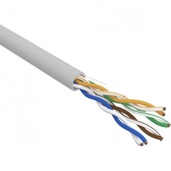 Кабель витая пара REXANT PRO U/UTP, CAT 5e, ZH нг(А)-HF, 2х2х0,52мм, 24AWG, INDOOR, SOLID, серый, 305м Кабель витая пара REXANT PRO U/UTP, CAT 5e, ZH нг(А)-HF, 2х2х0,52мм, 24AWG, INDOOR, SOLID, серый, 305м