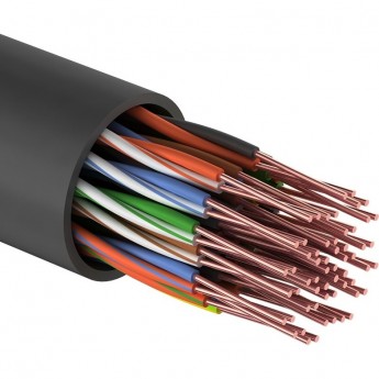 Кабель витая пара U/UTP REXANT 25PR внешний черный Кабель витая пара U/UTP REXANT 25PR внешний черный