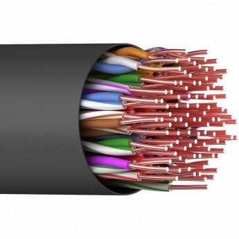 Кабель витая пара U/UTP REXANT 50PR внешний черный 305 м Кабель витая пара U/UTP REXANT 50PR внешний черный 305 м