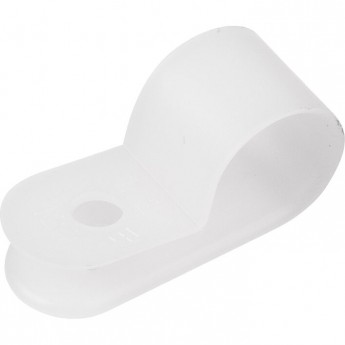 Кабельная скоба под винт REXANT 12 мм, белая, упаковка 50 шт. Кабельная скоба под винт REXANT 12 мм, белая, упаковка 50 шт.