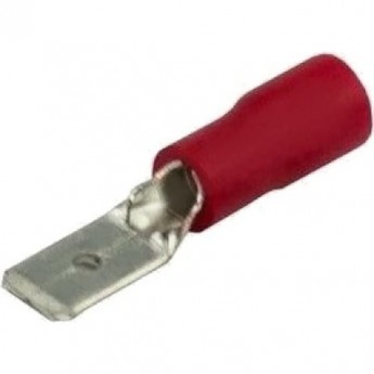 Клемма плоская изолированная РПи-п 1.5-(4.8)/РПИп 1,25-5 штекер 4.8 мм 0.5-1.5 мм² красная REXANT Клемма плоская изолированная РПи-п 1.5-(4.8)/РПИп 1,25-5 штекер 4.8 мм 0.5-1.5 мм² красная REXANT