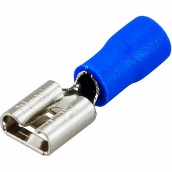 Клемма плоская REXANT РПИ-М 2.5-(6.3) 1.5-2.5 мм² изолированная Клемма плоская REXANT РПИ-М 2.5-(6.3) 1.5-2.5 мм² изолированная