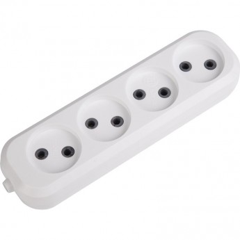 Колодка REXANT 4 гнезда без заземления Колодка REXANT 4 гнезда без заземления