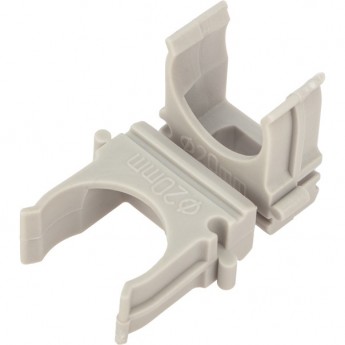 Крепеж-клипса REXANT 20 мм для труб серая, 100 шт. Крепеж-клипса REXANT 20 мм для труб серая, 100 шт.