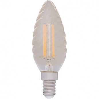 Лампа филаментная REXANT LCW35 7.5 Вт 2400K E14 витая свеча Лампа филаментная REXANT LCW35 7.5 Вт 2400K E14 витая свеча