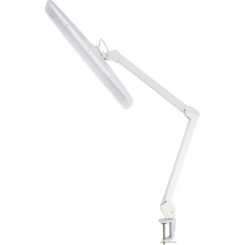 Лампа настольная REXANT бестеневая, струбцина, ECO light, 84 SMD LED, сенсорный диммер, белая (8015LED) Лампа настольная REXANT бестеневая, струбцина, ECO light, 84 SMD LED, сенсорный диммер, белая (8015LED)