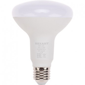 Лампа светодиодная для растений REXANT ГРИБ-РЕФЛЕКТОР R90 17,5 Вт 27 мкмоль/с Е27 Лампа светодиодная для растений REXANT ГРИБ-РЕФЛЕКТОР R90 17,5 Вт 27 мкмоль/с Е27