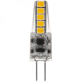 Лампа светодиодная REXANT JC-SILICON G4 12 В 2 Вт 4000 K капсульного типа