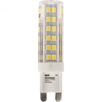 Лампа светодиодная REXANT JD-CORN REXANT G9 230 В 5 Вт 6500 K капсульного типа Лампа светодиодная REXANT JD-CORN REXANT G9 230 В 5 Вт 6500 K капсульного типа