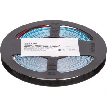 Лента светодиодная REXANT 24В, SMD2835, 9,6Вт/м, 120 LED/м, 6500K, 10мм, 5м, IP20 Лента светодиодная REXANT 24В, SMD2835, 9,6Вт/м, 120 LED/м, 6500K, 10мм, 5м, IP20