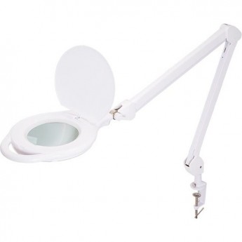 Лупа на струбцине REXANT круглая 5D с подсветкой 96 SMD LED, теплый и холодный свет, ø127мм, белая (8060) Лупа на струбцине REXANT круглая 5D с подсветкой 96 SMD LED, теплый и холодный свет, ø127мм, белая (8060)