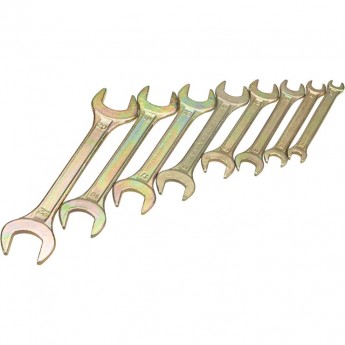 Набор ключей рожковых REXANT 6х7-20х22 мм, 8 шт. Набор ключей рожковых REXANT 6х7-20х22 мм, 8 шт.
