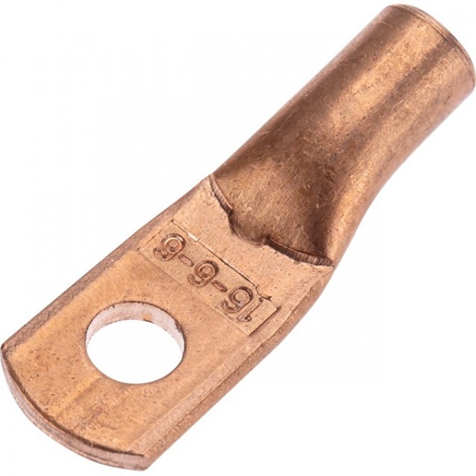 Наконечник медный REXANT ТМ 16-6-6, 100 шт. 07-5310-2