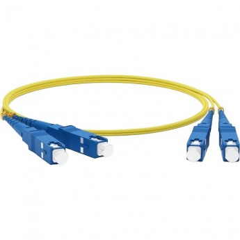 Патч-корд оптический REXANT соединительный (SM), 9/125 (OS2), SC/UPC-SC/UPC, (Duplex), LSZH, 5м Патч-корд оптический REXANT соединительный (SM), 9/125 (OS2), SC/UPC-SC/UPC, (Duplex), LSZH, 5м