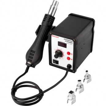 Паяльная станция REXANT термовоздушная с цифровым дисплеем Паяльная станция REXANT термовоздушная с цифровым дисплеем