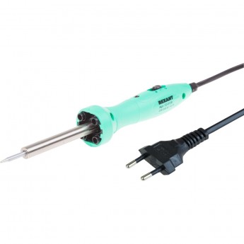 Паяльник долговечное жало REXANT LED подсветка, 40Вт, 220В, блистер Паяльник долговечное жало REXANT LED подсветка, 40Вт, 220В, блистер