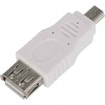 Переходник REXANT гнездо USB-A - штекер mini USB Переходник REXANT гнездо USB-A - штекер mini USB