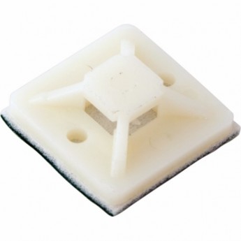 Площадка REXANT 30х30 мм самоклеящаяся белая, 100 шт. Площадка REXANT 30х30 мм самоклеящаяся белая, 100 шт.