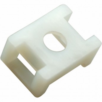 Площадка REXANT ПС-2 для крепления стяжки 22х16 мм белая, 10 шт. Площадка REXANT ПС-2 для крепления стяжки 22х16 мм белая, 10 шт.