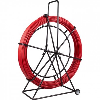 Протяжка кабельная REXANT УЗК в тележке 150 м красная Протяжка кабельная REXANT УЗК в тележке 150 м красная