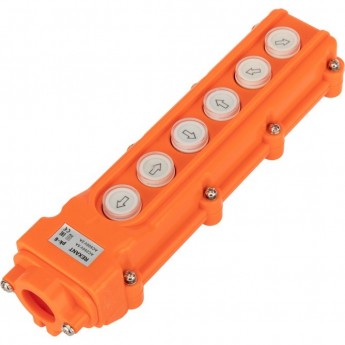 Пульт кнопочный REXANT ПK-6 на 6 кнопок IP54 Пульт кнопочный REXANT ПK-6 на 6 кнопок IP54