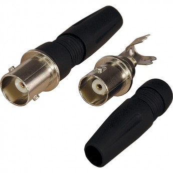 Разъем BNC REXANT гнездо под винт с колпачком Разъем BNC REXANT гнездо под винт с колпачком