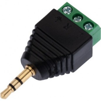 Разъем REXANT 3,5мм стерео штекер с клеммной колодкой под винт Разъем REXANT 3,5мм стерео штекер с клеммной колодкой под винт