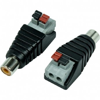 Разъем REXANT гнездо RCA с быстрозажимной колодкой Разъем REXANT гнездо RCA с быстрозажимной колодкой