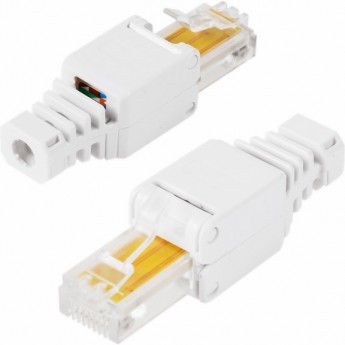 Разъем REXANT RJ-45(8P8C) под витую пару UTP самозажимной Разъем REXANT RJ-45(8P8C) под витую пару UTP самозажимной