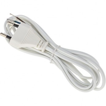 Сетевой шнур REXANT 2х0,75 мм², 1,8 м белый Сетевой шнур REXANT 2х0,75 мм², 1,8 м белый