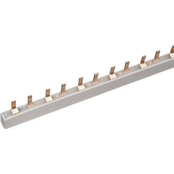 Шина соединительная REXANT 2Р 63 А 1 м, 10 шт. Шина соединительная REXANT 2Р 63 А 1 м, 10 шт.