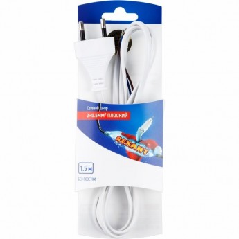 Шнур сетевой REXANT 1.5m без розетки белый Шнур сетевой REXANT 1.5m без розетки белый