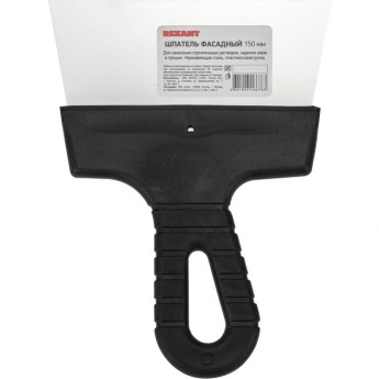 Шпатель фасадный REXANT 150 мм нержавеющая сталь Шпатель фасадный REXANT 150 мм нержавеющая сталь