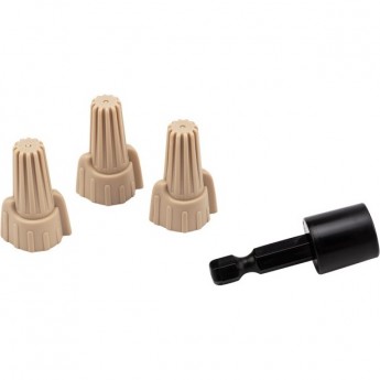 Соединительный изолирующий зажим REXANT с лепестками СИЗ-12 ø 11,2 мм (1-12,75 мм²), коричневый (10 шт./уп.) Соединительный изолирующий зажим REXANT с лепестками СИЗ-12 ø 11,2 мм (1-12,75 мм²), коричневый (10 шт./уп.)