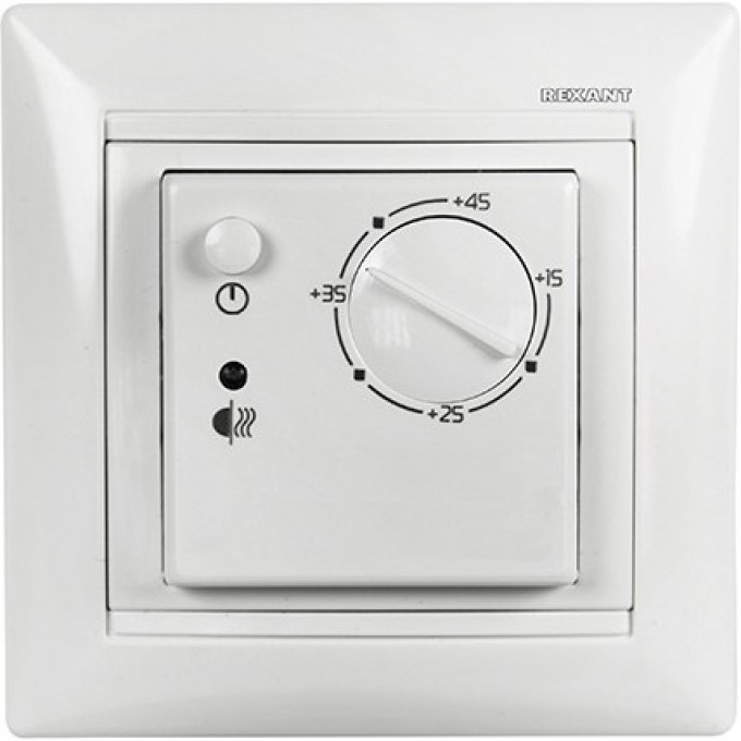 Терморегулятор механический REXANT RX-308B белый 51-0562